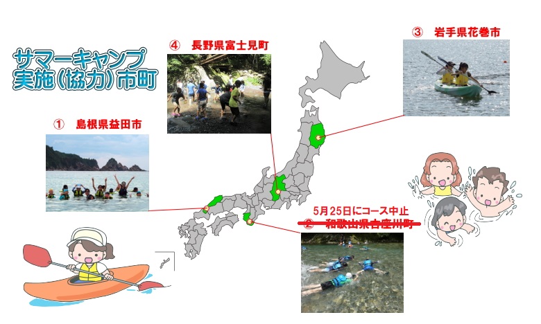 2022年サマーキャンプ地図