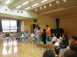 写真 土橋小学校との交流