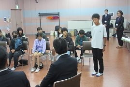 写真 歓迎式