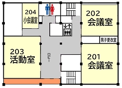2階フロア図