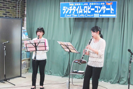 クラリネット演奏写真1