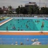 公園プールの写真